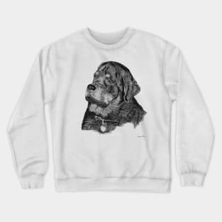 Digital pencil sketch of Lucille Crewneck Sweatshirt